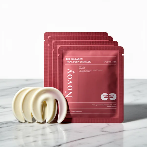 Novoy Bio-Collagen Real Deep Eye Patches, 15 Pairs