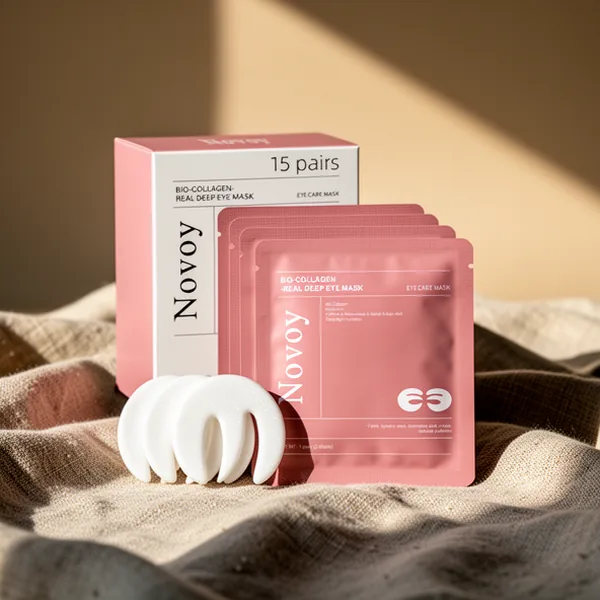 Novoy Bio-Collagen Real Deep Eye Patches, 15 Pairs
