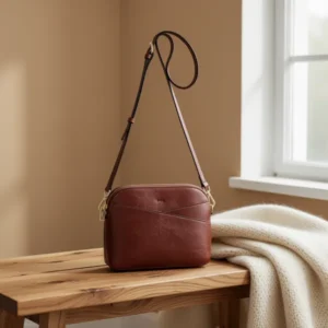 Kattee Small Leather Crossbody Bag for Women