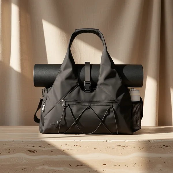 Forestfish Gym Bag for Women, Black