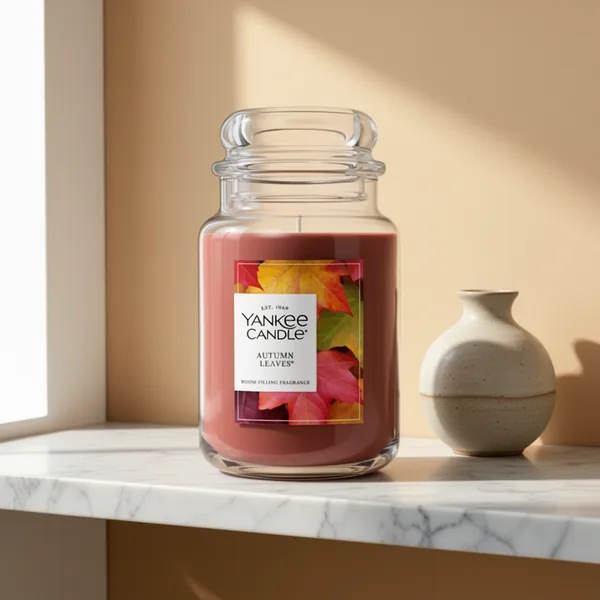 Yankee Candle Autumn Leaves, 22 oz