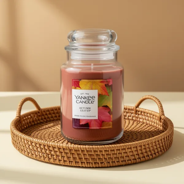 Yankee Candle Autumn Leaves, 22 oz