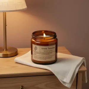 Organic Coconut Vanilla Candles, 7 oz