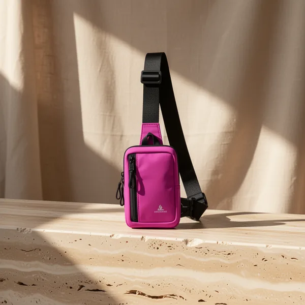 Peicees Mini Sling Bag for Men