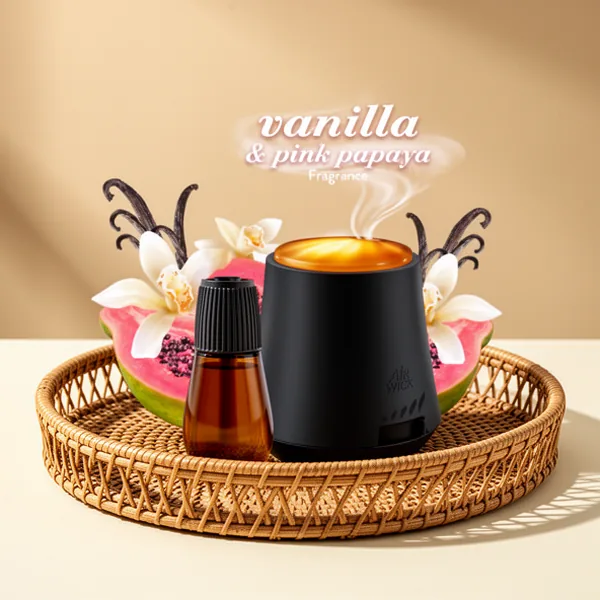 Air Wick Mist Starter Kit Vanilla & Pink Papaya Essential Oils