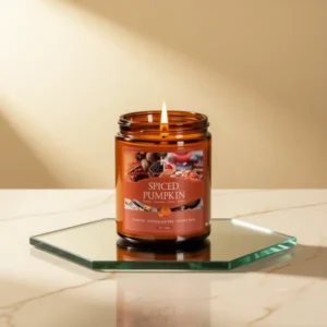 Fall Candles, 4-Pack