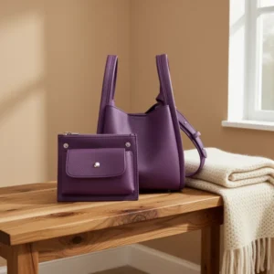 Mini PU Bucket Bag
