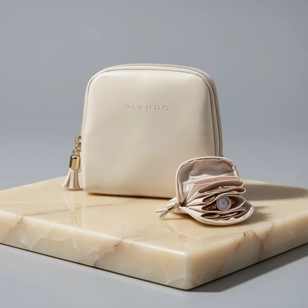 VLANDO Small Travel Jewelry Case