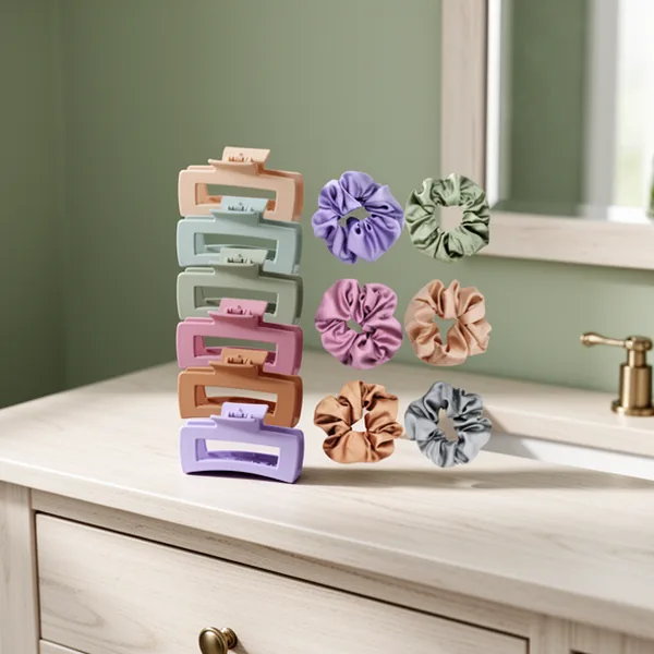 Hair Clips, 12-Pack