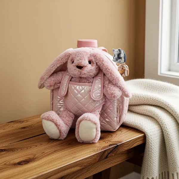 Moonkie Hug & Go Bunny Toddler Backpack