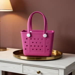 Juyeesm Small Rubber Beach Bags for Kids