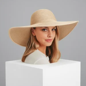 DRESHOW Big Straw Sun Hats for Women