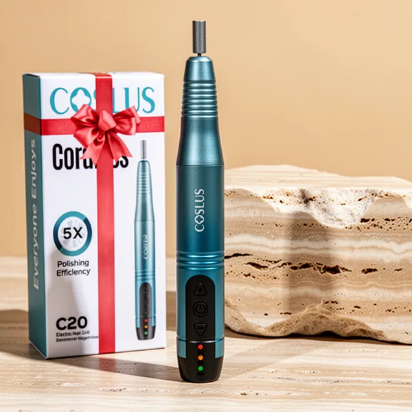 COSLUS C20 Cordless Nail Drill, Blue