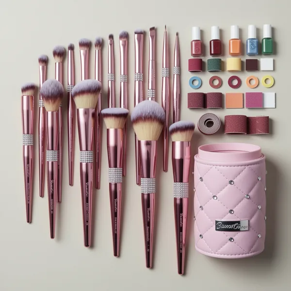 Bueart Design Professional Makeup Brushes, 16 Pieces