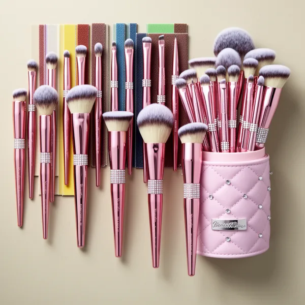 Bueart Design Professional Makeup Brushes, 16 Pieces
