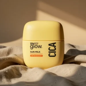 GANGNAM Glow Cica Sun Milk Moisturizer, 1.69 fl oz