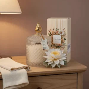 VIONAMI Queen of the Night Rare Flower Fragrance Luxury Scented Candle