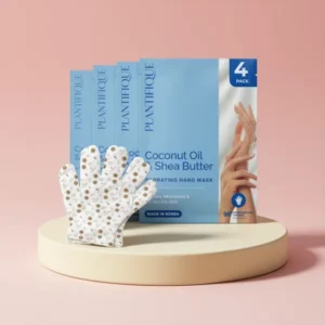 PLANTIFIQUE Korean Hand Mask, 4 Pairs