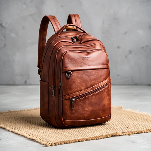LATMAP Backpack for Women, 16.5-Inch, Brown