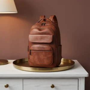 Leresas Vegan Leather Backpack