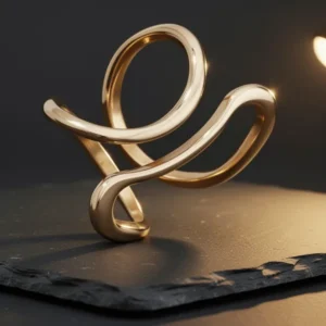 Gelbesty Gold-Tone Waterproof Rings for Women
