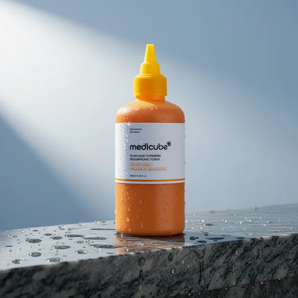 medicube Kojic Acid Turmeric Smoothing Toner for Face, 8.45 fl oz