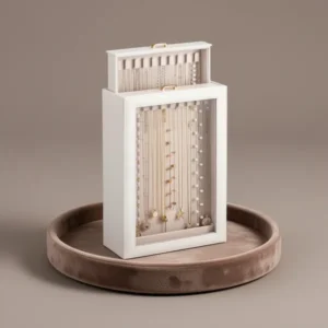 Lolalet Necklace Organizer, White