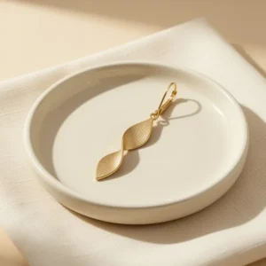 Robaice 14K Gold Plated Dangle Drop Earrings for Women