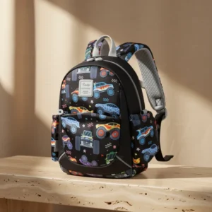 CAMTOP Toddler Backpack for Boys, 12-Inch, Black