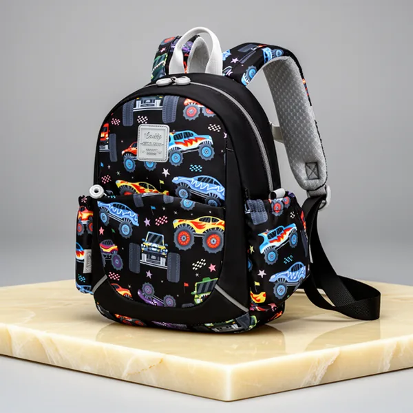 CAMTOP Toddler Backpack for Boys, 12-Inch, Black