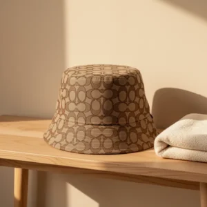 Coach Women's Signature C Jacquard Bucket Hat