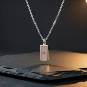 925 Sterling Silver Minimalist Mustard Seed Necklace for Women