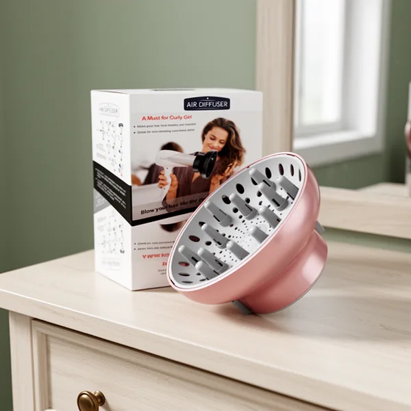 Hair Dryer Diffusers Universal Hair, Pink