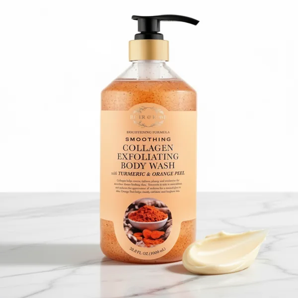 River & Rowe Firming Body Wash with Collagen, 33.8 fl oz