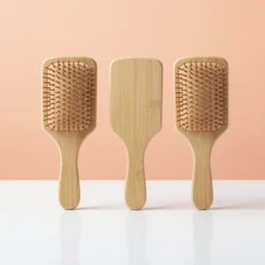 Bamboo Hair Brush, 6 Pieces