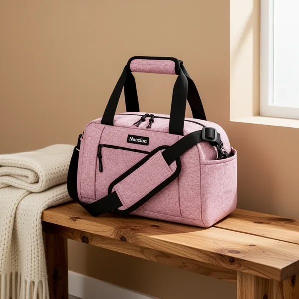 Noozion Small Gym Bag for Women & Men, 14-Inch