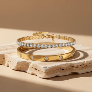 18K Gold Plated Bangle