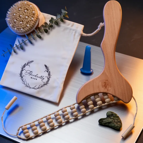 Abundantly Made Lymphatic Drainage Massage Kit, 6 Pieces