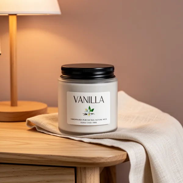 Vanilla Candle, 2-Pack
