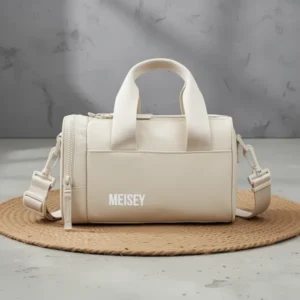 Small Gym Bag, Beige