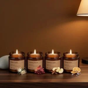 Fall Candles, 8-Pack