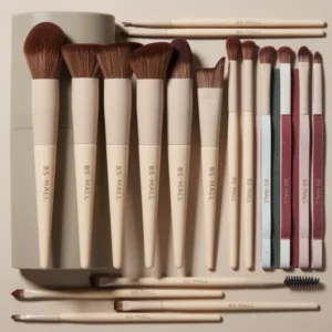 Professional Makeup Brush Set, 18 Pieces