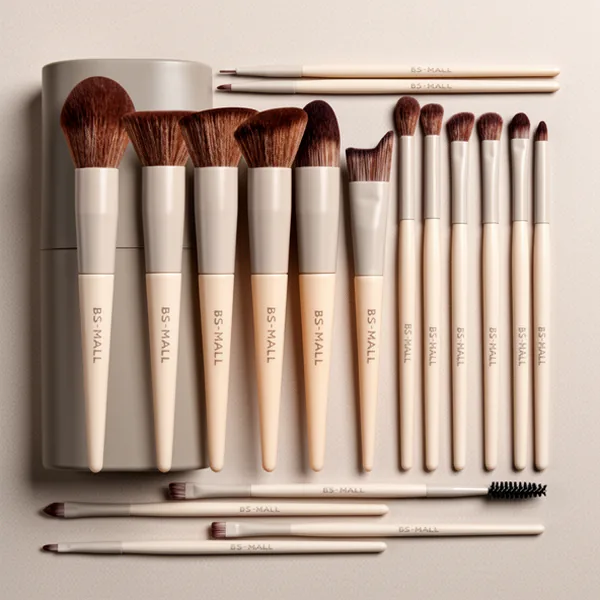 Professional Makeup Brush Set, 18 Pieces