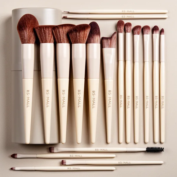 Professional Makeup Brush Set, 18 Pieces
