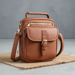 Vegan Leather Crossbody Bag for Women