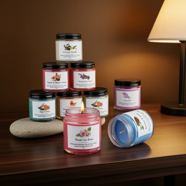Candles, 36 oz, 9-Pack