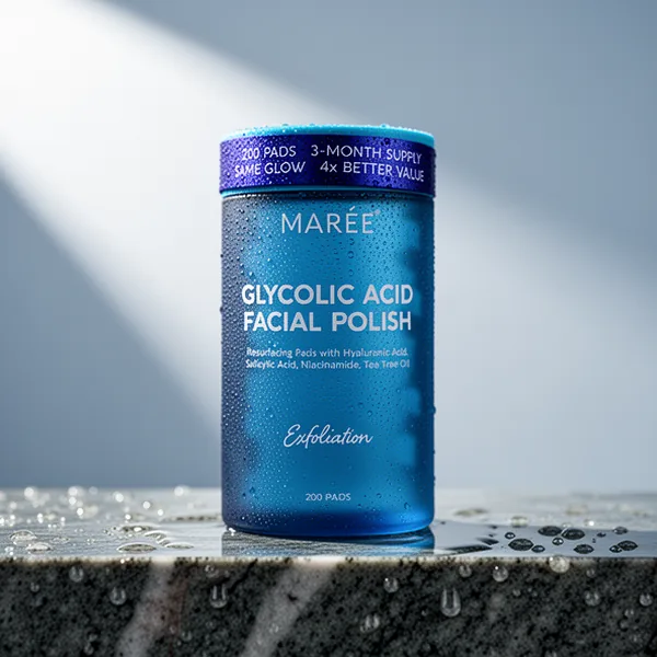 MAREE Glycolic Acid Pads 200 Toner Pads