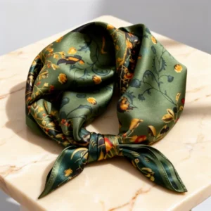 PoeticEHome 100% Mulberry Silk Neck Scarf for Women