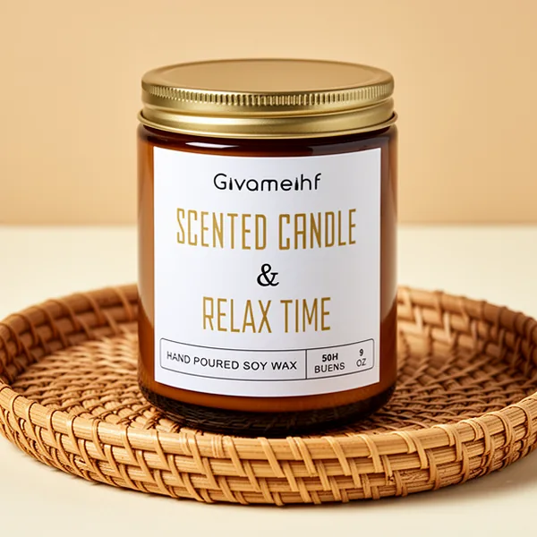 GIVAMEIHF Lavender Scented Candle, 9 oz