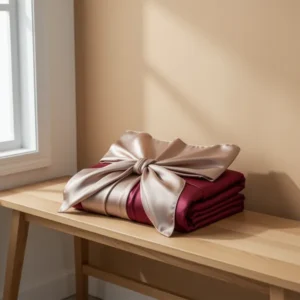 JATEBI Women Large Satin Scarf